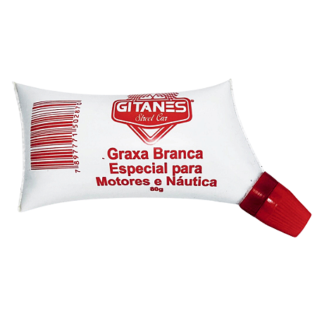 Graxa Branca Gitanes 80g Lubrificante de Alta Performance