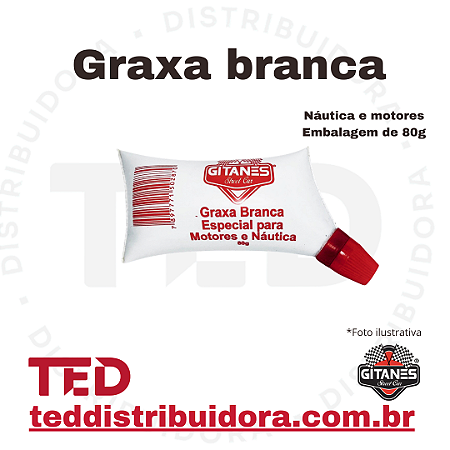 GRAXA BRANCA SACHE 80G GITANES