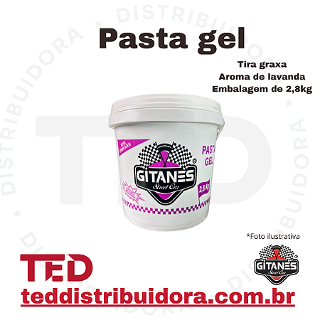 PASTA GEL - TIRA GRAXA LAVANDA 2,8 KG GITANES