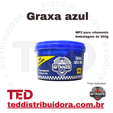 GRAXA AZUL MP2 POTE 500G GITANES