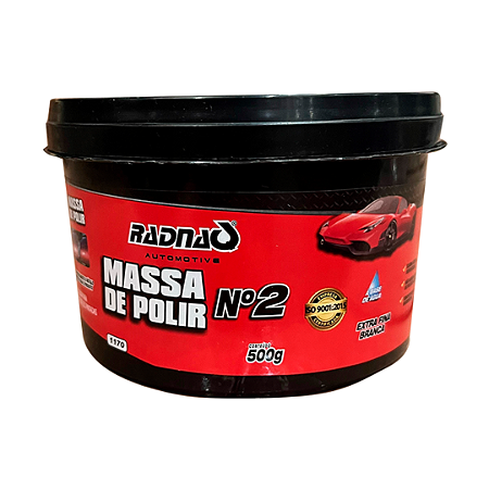 MASSA PARA POLIR N2 500G RADNAQ