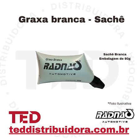 GRAXA BRANCA SACHE RADNAQ 80G