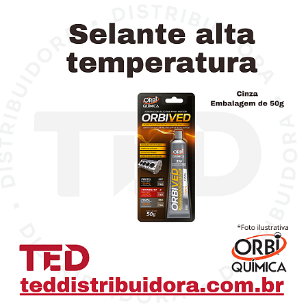 SELANTE ALTA TEMPERATURA CINZA 50G