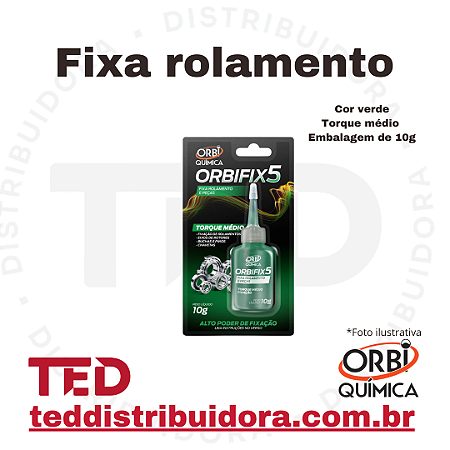 FIXA ROLAMENTO VERDE ORBI 10G