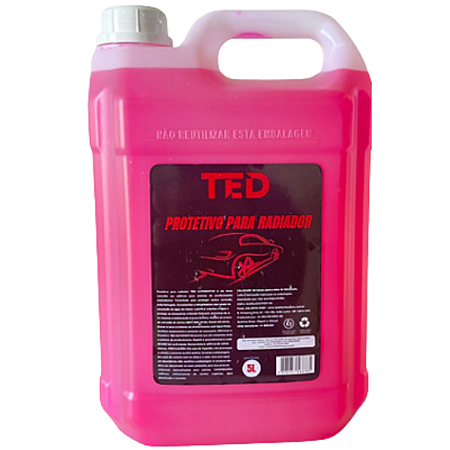 Aditivo Concentrado Rosa para Radiador TED 5 Litros