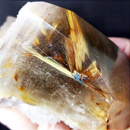 Elestial com Rutilo Estrela