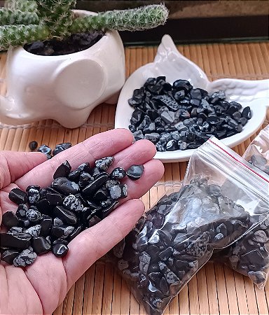 Obsidiana Floco de Neve