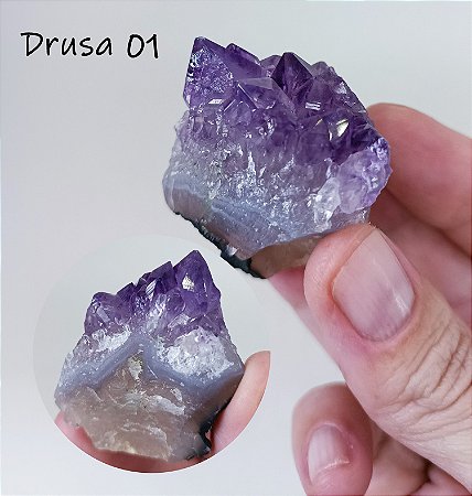 Mini Drusa de Ametista