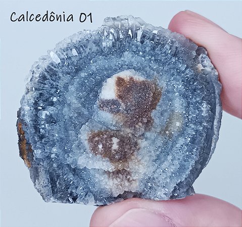 10 opções de Calcedônia - Mini Galáxia