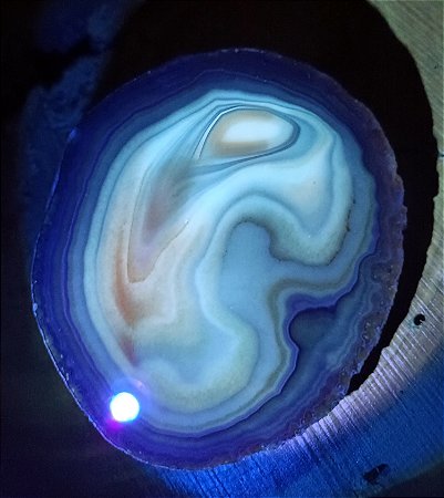Chapa de Ágata Fluorescente