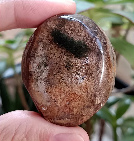 Quartzo Lodolita - Lapidação Lente 1