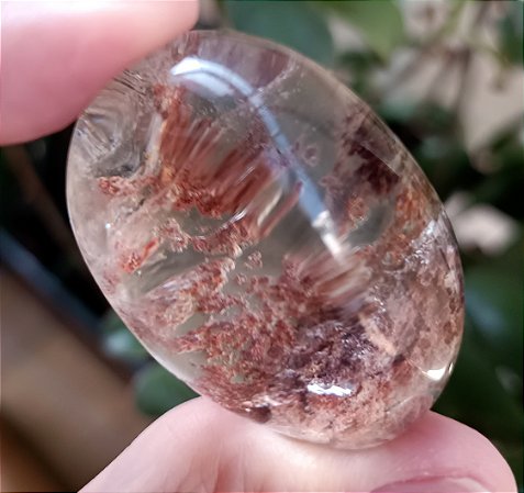 Quartzo Lodolita - Lapidação Lente 2