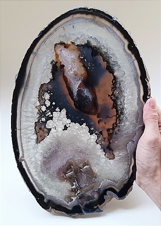 Chapa de Ágata Negra
