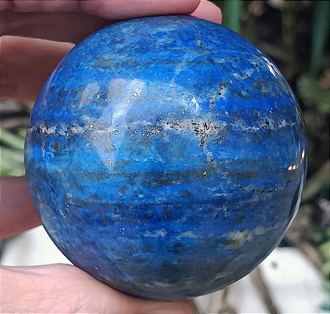 Esfera Lápis Lazúli com Pirita