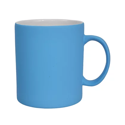 Canecas Para Sublimação de Cerâmica Candy Azul Fosco - 310ml