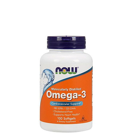 OMEGA-3 1000MG  100 CAPS - NOW FOODS