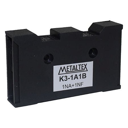 K1-1A1B CONTATO AUXILIAR PARA CHAVE KP1 NA + NF I21511 METALTEX