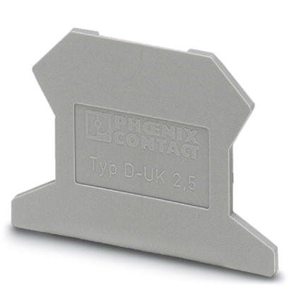 D-UK 2,5 TAMPA TERMINAL PARA BORNE CONECTOR DE PASSAGEM 3001022 PHOENIX CONTACT