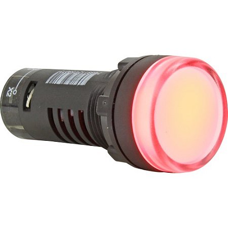 L20-AB1-RG SINALEIRO 22MM LED BICOLOR VERMELHO/VERDE 110VCA/VCC I26013 METALTEX