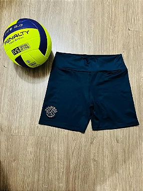 SHORTS SUPLEX PLUS MARINHO BOLA BRANCA