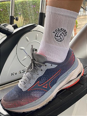 MEIA BRANCA CANO MÉDIO BOLA