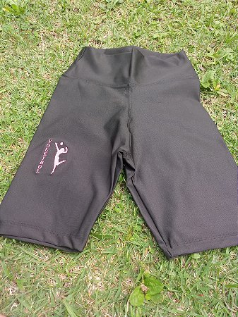 BERMUDA SUPLEX PRETA MENINA VÔLEI P