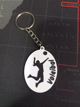 CHAVEIRO VOLEIBOL OVAL