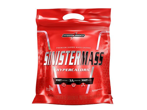 Sinister Mass Refil 3kg Chocolate Integral Medica