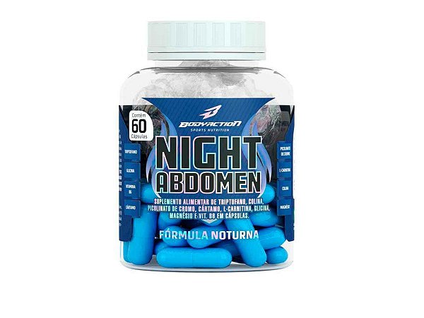 Night Abdomen 60 Tabs - Body Action
