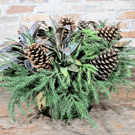 Centro de Mesa Natalino "M"