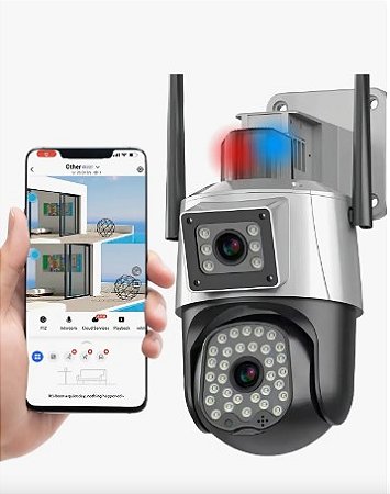 Câmera Segurança Wifi IP Externa Full HD