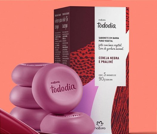 Sabonete Natura Tododia Cereja Negra 5 un