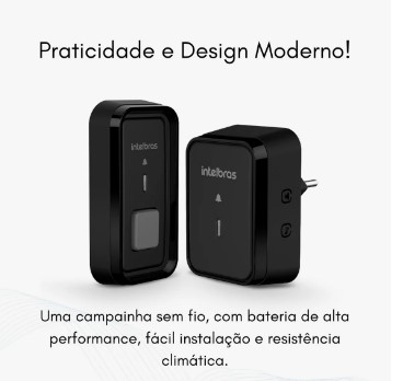 Campainha Sem Fio Intelbras CIB 101
