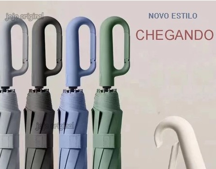 Guarda-chuva automático com fivela reforçado