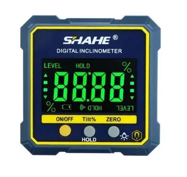 Inclinômetro Digital Medidor de Ângulos Magnético