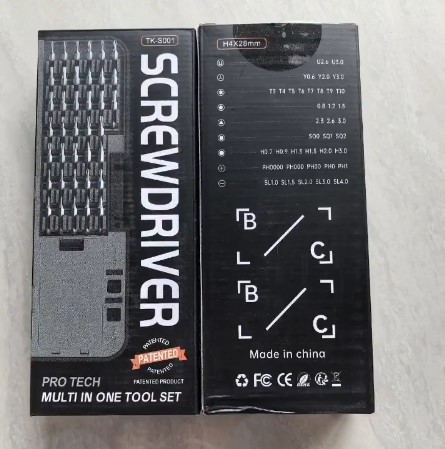 Parafusadeira Elétrica Recarregável 46 em 1