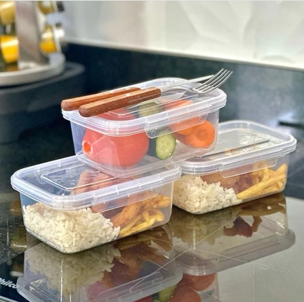 Marmita Fitness 800ml BPA Free com Travas Laterais