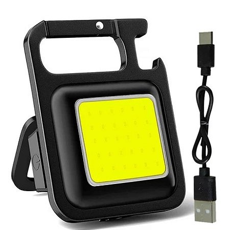 Mini Lanterna Led Portátil Recarregável USB