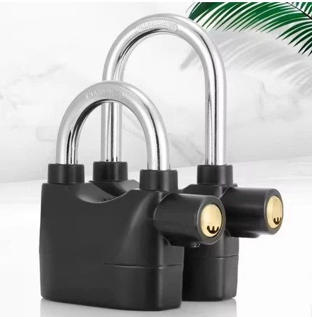 Cadeado Antifurto para Moto com Alarme Sonoro