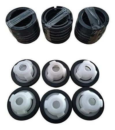 KIT REPARO GAXETA + VALVULA LAVADORA WAYNE LU-3401 3 PISTÕES