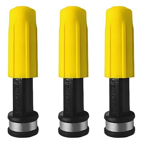 KIT C/ 3 BICOS ESGUICHO AMARELO LAV. HIDROMAR BH 6500-3.0MM