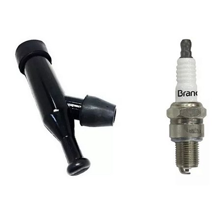 VELA E CACHIMBO PARA MOTOR BRANCO ESTACIONARIO 5.5/6.5 HP