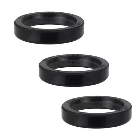 KIT RETENTOR DO PISTÃO PARA LAVADORA ZM OS-30A 3PEÇAS