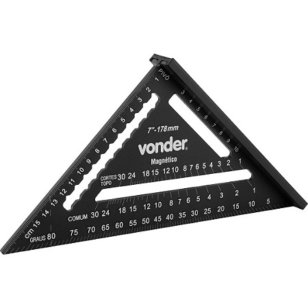 ESQUADRO RÁPIDO 7" (178MM) VONDER