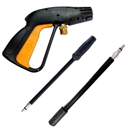 KIT PISTOLA LANÇA BAIONETA LAVADORA WAP VALENTE/BRAVO 2550