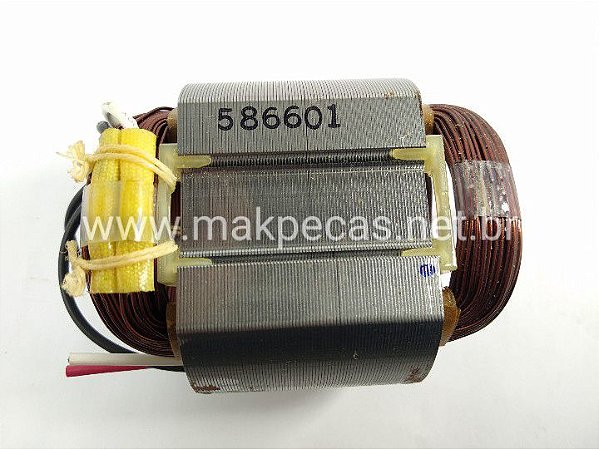 ESTATOR COMPLETO 127V PARA FURADEIRA MAKITA HP1630