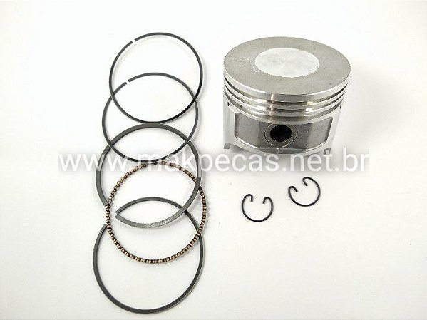 KIT PISTÃO COMPLETO 56MM STD MOTOR GASOLINA 2,8HP HONDA