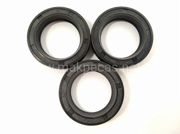 KIT RETENTOR DO PISTAO PARA LAVADORA ZM OS-30A 03 PÇS