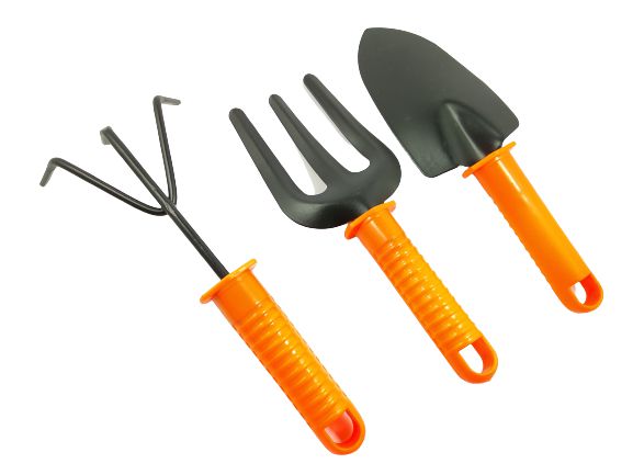 KIT FERRAMENTAS PARA JARDINAGEM 3 PEÇAS BESTFER