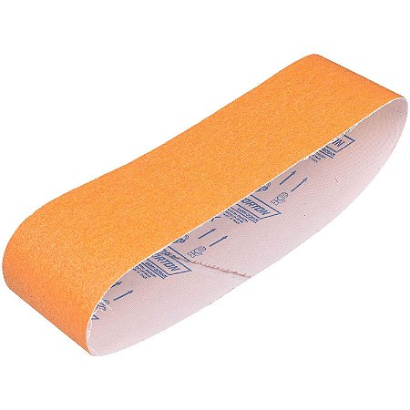 CINTA DE LIXA LONA RESISTENTE GRÃO 40 100X610MM WORKER